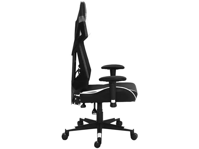 Cadeira Gamer XT Reclining Black and White Racer